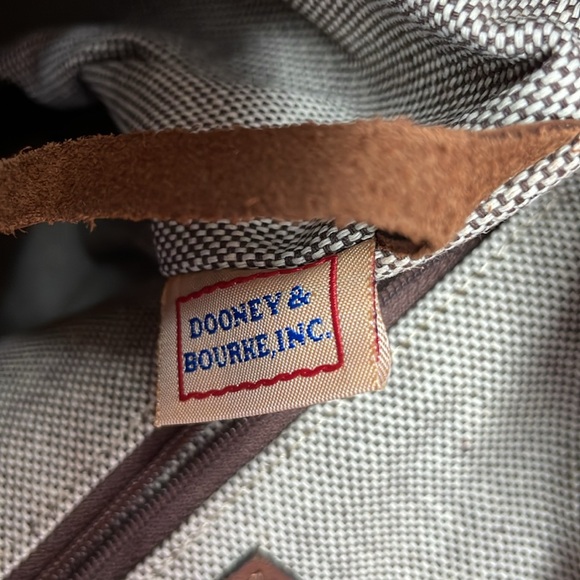 Dooney & Bourke Medium Nubuck Drawstring Backpack - Picture 16 of 16